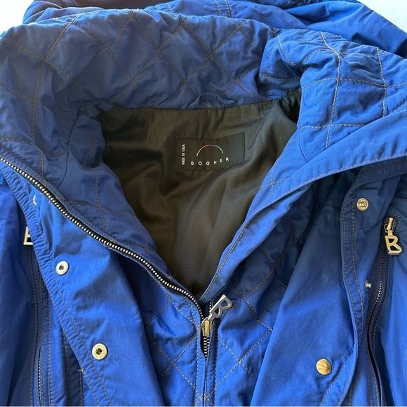 VINTAGE Bogner Embroidered Apres Ski Snow Jacket Vintage Size 12 Modern Small - Picture 6 of 15
